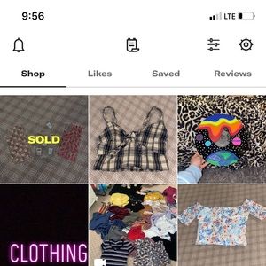 Items listed on my Depop!